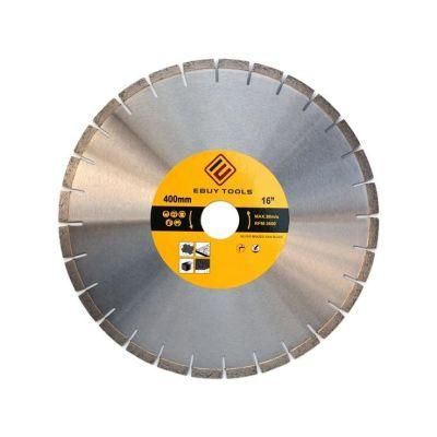 High Frequency Laser Welded Segment Diamond Saw Blade for Reinforced Concrete Cutting