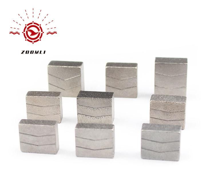 Hot Sell W Shape Granite Stone Cutting Diamond Segment for Pakistan Sandstone