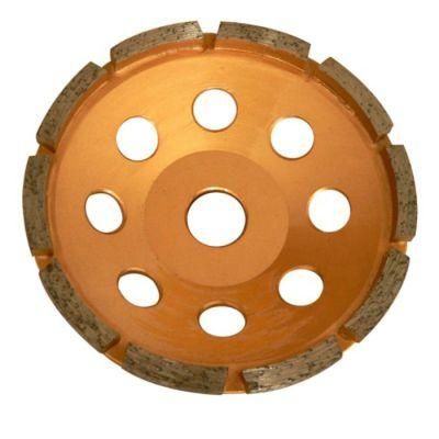 Customized Single Row Cup Grinding Wheel for Hard-Working Cutting Diamond