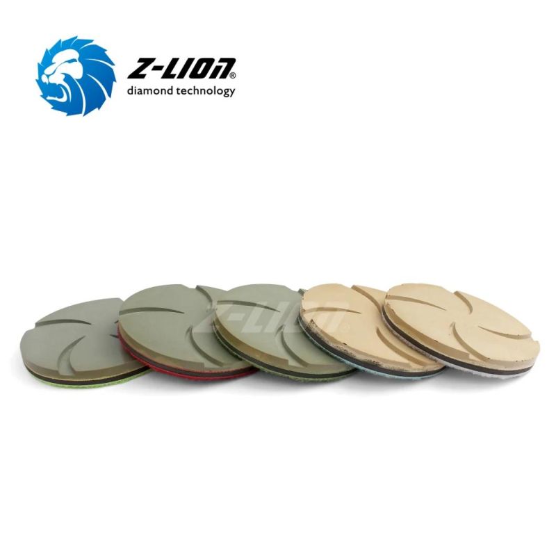 Resin Bonded Concrete Floor Polishing Pad for Wet Use