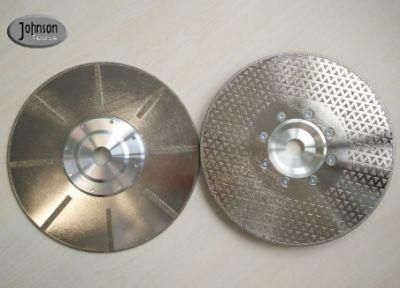 105-300mm Single Side Triangle Dots Electroplated Diamond Saw Blade