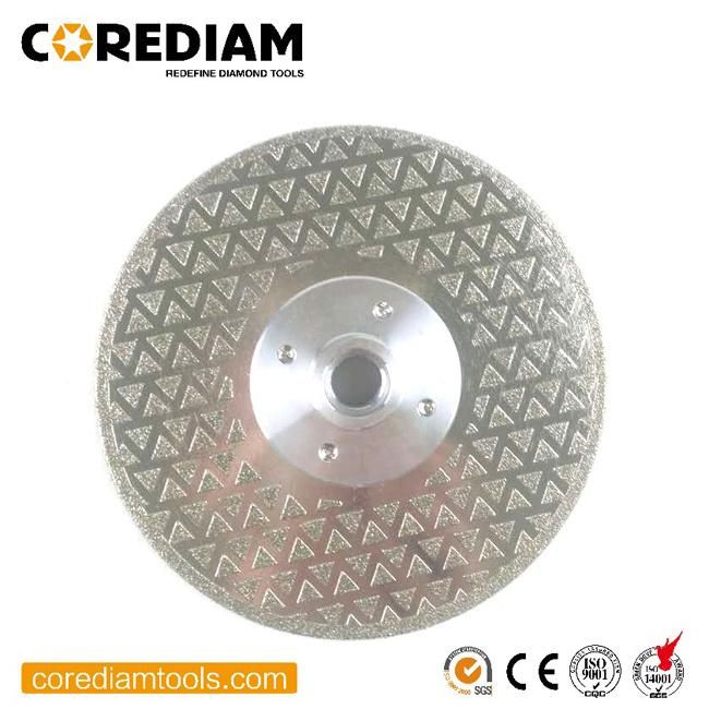 High Quality Diamond 5 Inch Electroplated Saw Blade for Granite Cutting/Diamond Tool