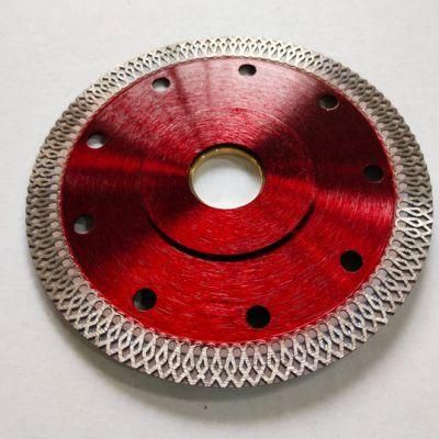 115mm Mesh Thin Turbo Diamond Cutting Saw Blade for Porcelain Tile Cutting Disc