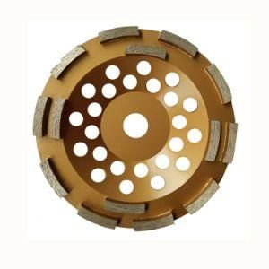 100mm Diamond Concrete Grinding Cup Wheel with 4.5mm Thickness Segment