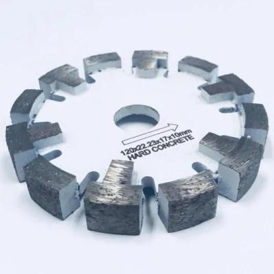 120mm Diamond Tuck Point Grooving Saw Blades for Extra Hard Concrete Floor