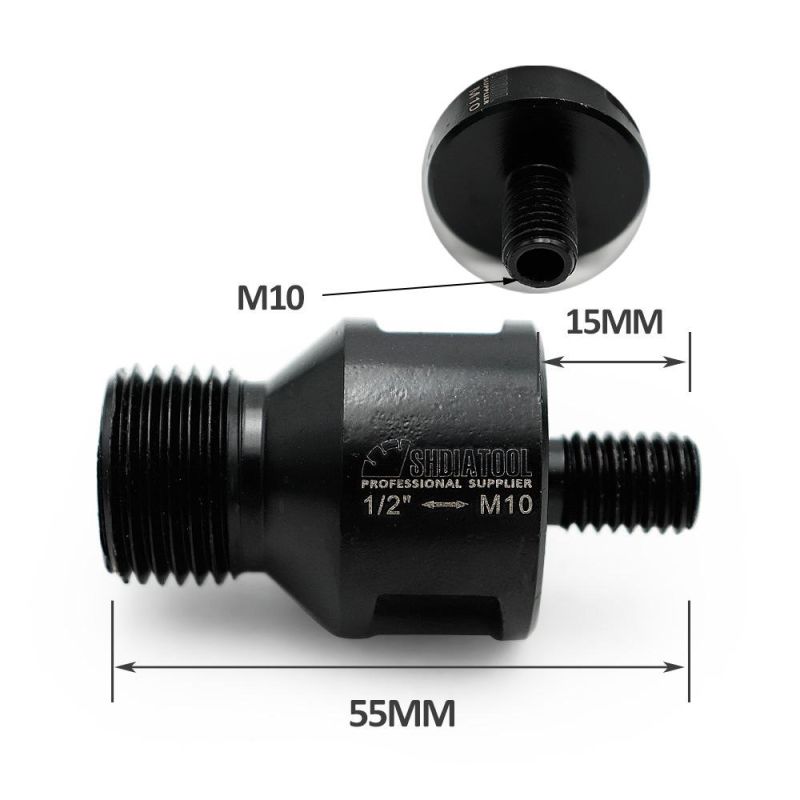 Adapter for M10 to 1/2 Inch