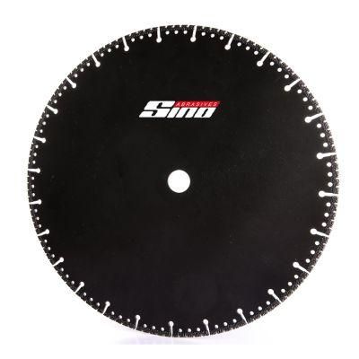 Multi Purpose Vacuum Blade with Segment Type for Cutting Railway