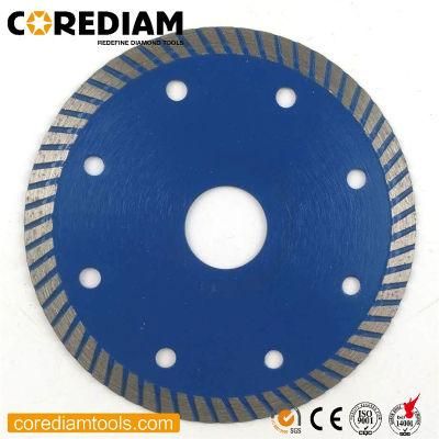 105mm Sintered Hot-Pressed Stone Turbo Blade for Cutting Granite with Angle Grinder