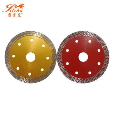 105mm 115mm 125mm 180mm 250mm Hot Press Cutting Tile Turbo Diamond Saw Blade Disc for Porcelain