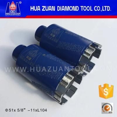 51mm Diamond Core Drill Bit with Turbo Segment