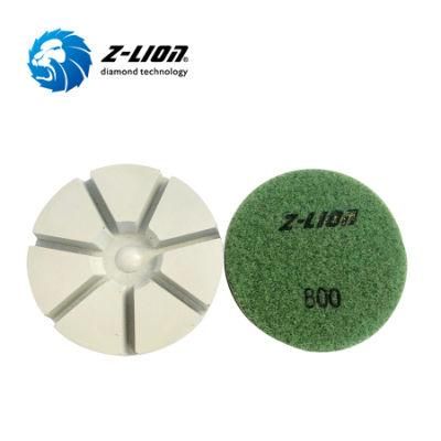 Resin Dry 3 Inch Marble Floor Polishing Pads Concrete Stone Grinding Tools