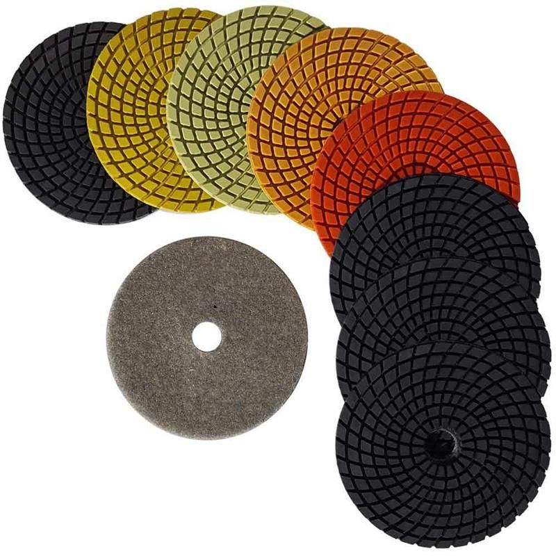 Specialized Flexible Wet Marble Grinding Diamond Polishing Pads