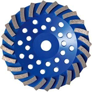 Shangtai Tools Double Row Diamond Tools Diamond Cup Wheel for Stones Granite Marble Concrete Brick