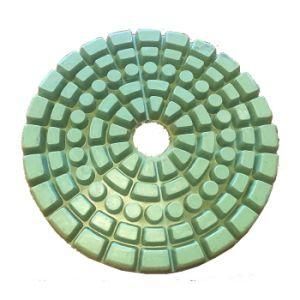 4 Inch Diamond Resin Pads for Terrazzo Polishing