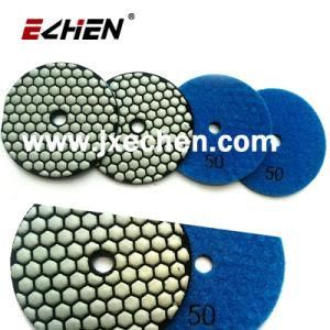 Hook and Loop Backed Dry Polishing Pad