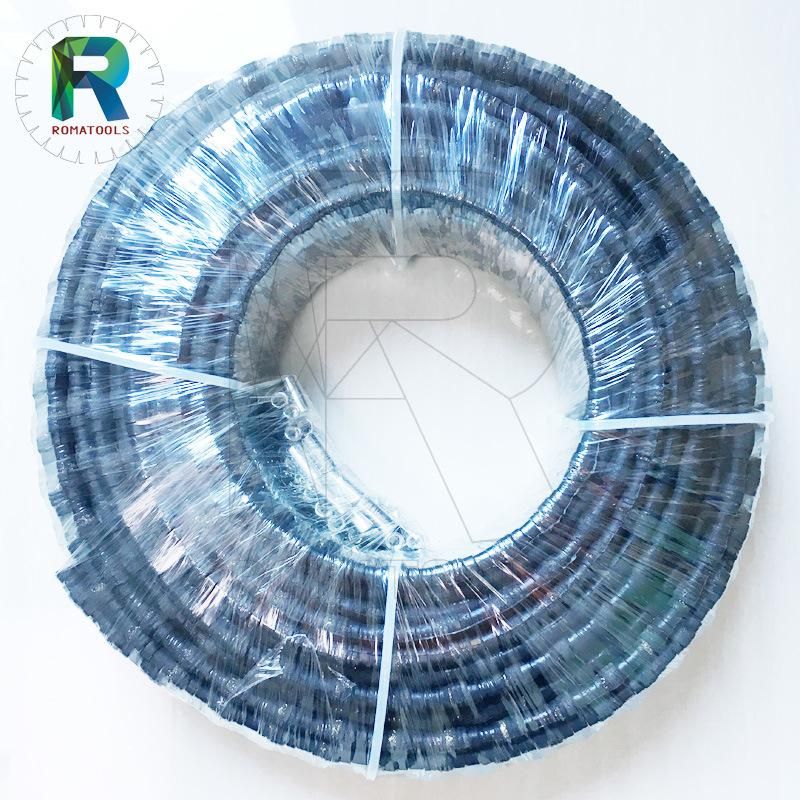 10.5mm Electroplated Diamond Wire for Reinforced Concrete Fast Cutting High Quality From Romatools