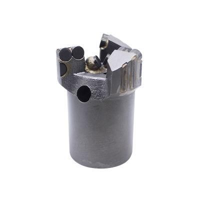 High Quality Drilling Bit Three Wings Inner Concave Non Core PDC Drill Bit