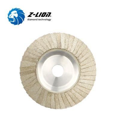 4&quot; Diamond Tool Abrasive Flap Disc for Stone Concrete Steel Grinding