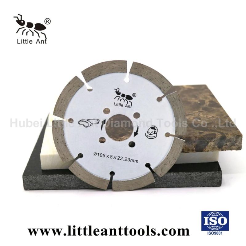 White Color Diamond Sintered Saw Blade for Granite Dry Cut