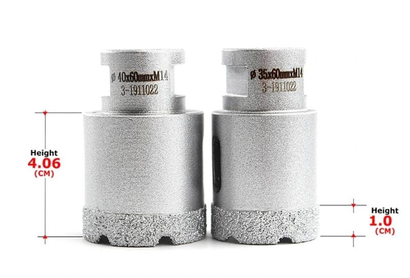 Premium Quality Brazed Diamond Core Drilling Bit