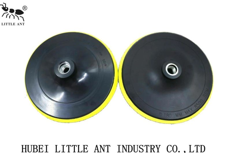 Plastic Sponge Polishing Backer Pad Holder for Angel Grinding Machine