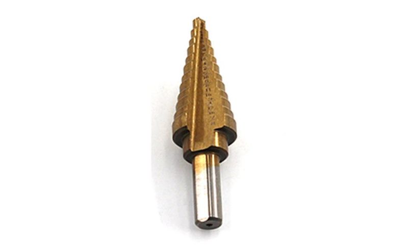 Titanium HSS Drill Bit Set Cone Hole Triangle Shank Step Drill Bit Power Tools