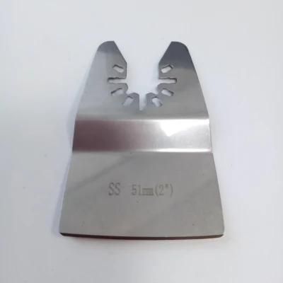 Scraper Shovel Stainless Steel Flat Oscillating Multi Blades for Stubborn Paint Adhesive Residue