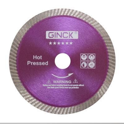 115mm Hot Sale Fine Tooth Turbo Diamond Saw Blade