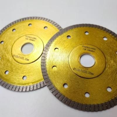 5inch Tile Cutting Disc Diamond Saw Blades with Turbo Segments