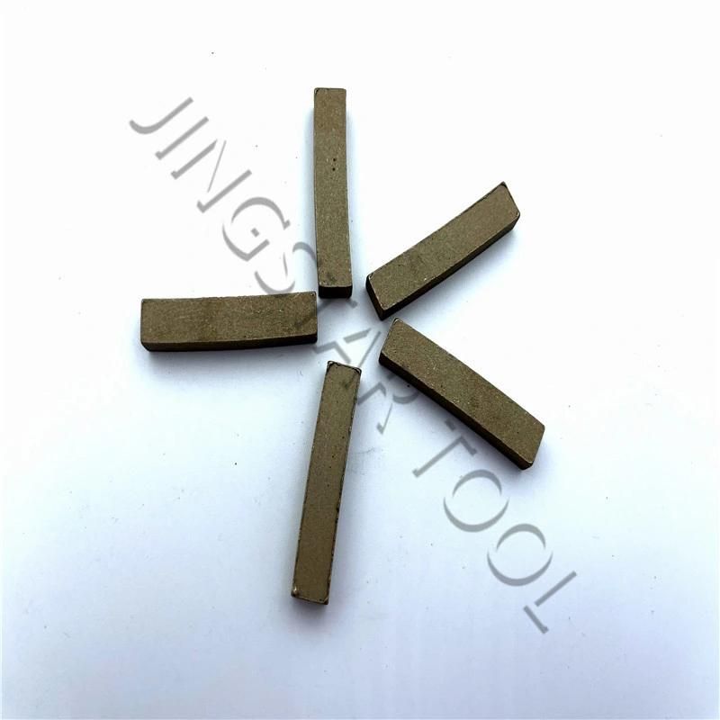 40*7.5*10 Different Shapes Diamond Segment for Marble/Stone