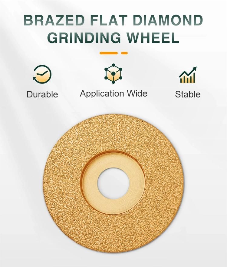 Brazed Diamond Grinding Wheel Surface Grinding Wheels