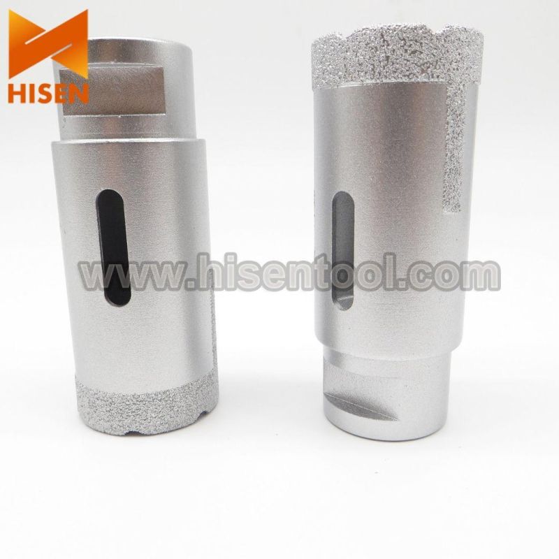 1 3/8" Vacuum Brazed Core Drill Bits for Marble with 2 Side Protection