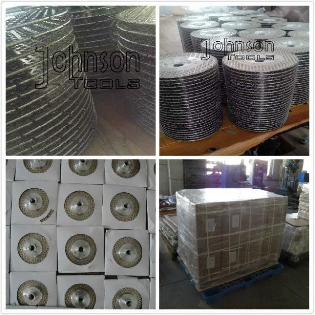 105-300mm Single Side Triangle Dots Electroplated Diamond Saw Blade