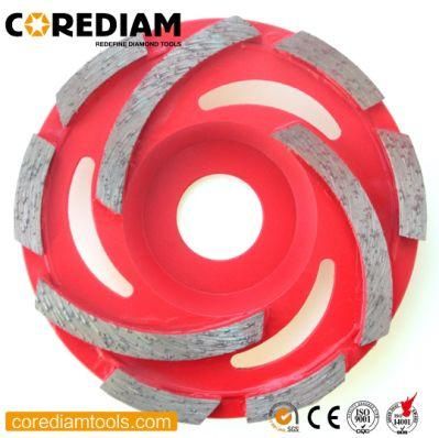 115mm Diamond Grinding Cup Wheel with Cyclone Segment