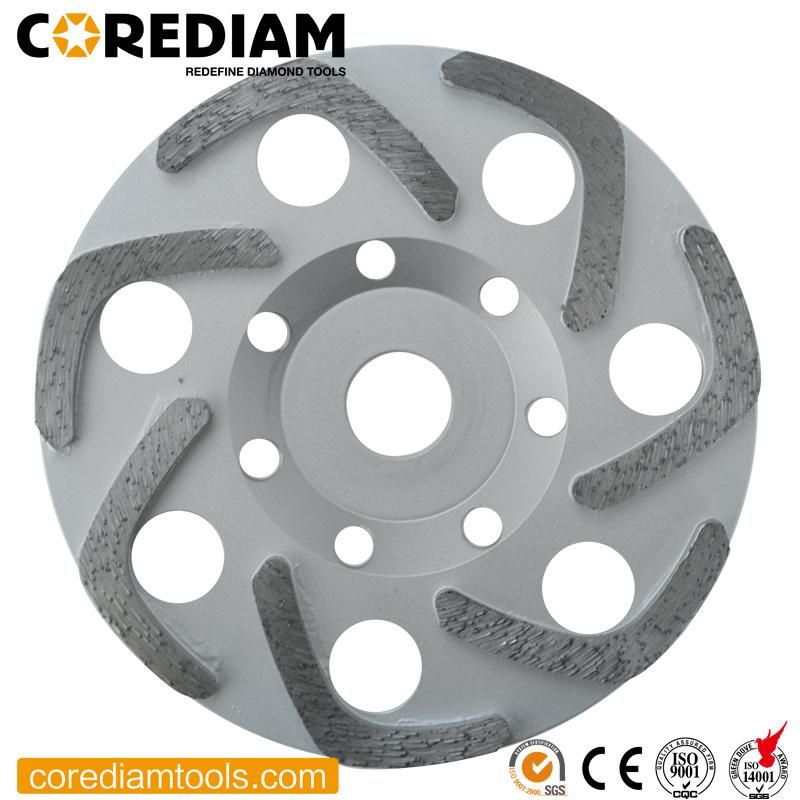 125mm Diamond Cup Wheel with F-Segments/Grinding Cup Wheel/Diamond Tool