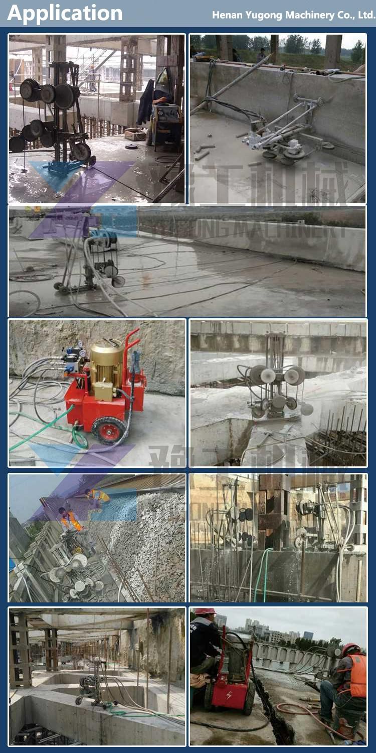 Underwater and Ground Workable Mini Precision Quarry Wire Saw
