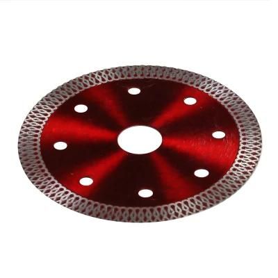 Turbo Mesh Diamond Saw Blade Super Thin Diamond Saw Blade for Cutting Porcelain Tiles Granite