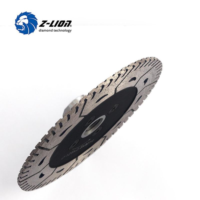Diamond Wet Use Double Side Cutting & Grinding Disc with M14 Flange