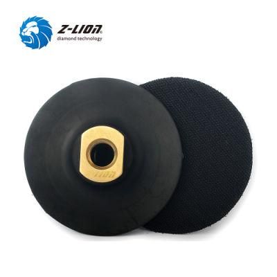 M14 4 Inch Rubber Backer Pad for Stone Polishing Pads