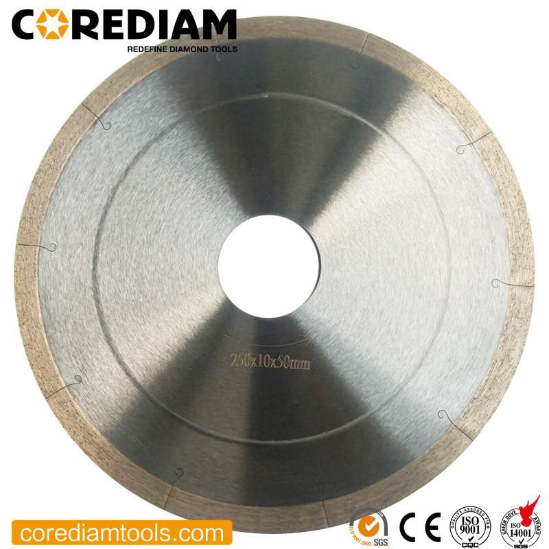 105mm-400mm Sinter Hot-Pressed Blade with Silent Cutting Slot for Ceramic Tile and Porcelain /Diamond Cutting Disc/Diamond Tools/Cutting Disc