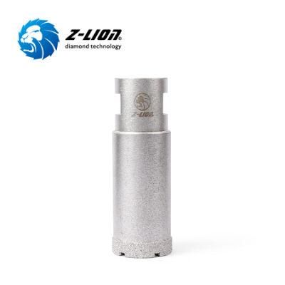 Diamond Vacuum Brazed Core Drill Bit for Engineered Stone Marble Ceramic Dry Drilling