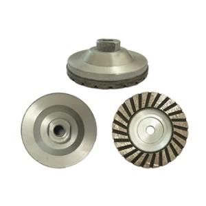 Professional Grinding Tools Diamond Turbo Grinding Cup Wheel for Marble