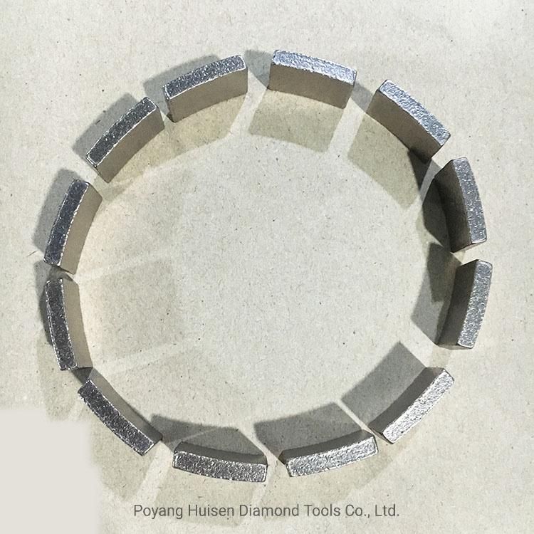 A Grade Quality Core Drill Bit Diamond Segments for Reinforced Concrete Cutting