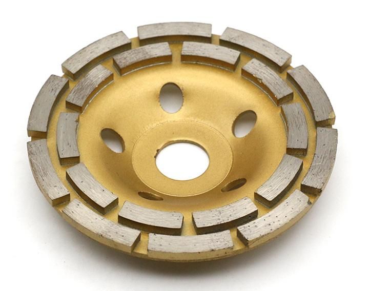 Cup Grinding Wheel Used with an Angle Grinder to Clean Granite, Masonry, Concrete and Stone Surfaces