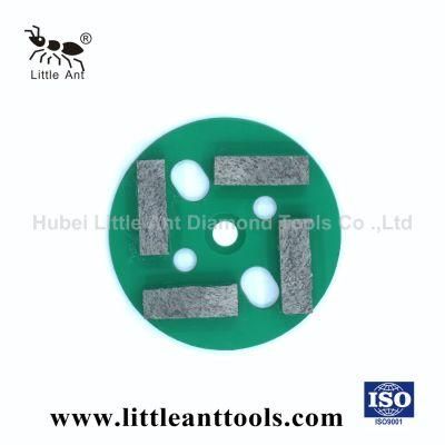 4-Inch Rectangle Segments Concrete Grinding Disc Diamond Floor Shoes