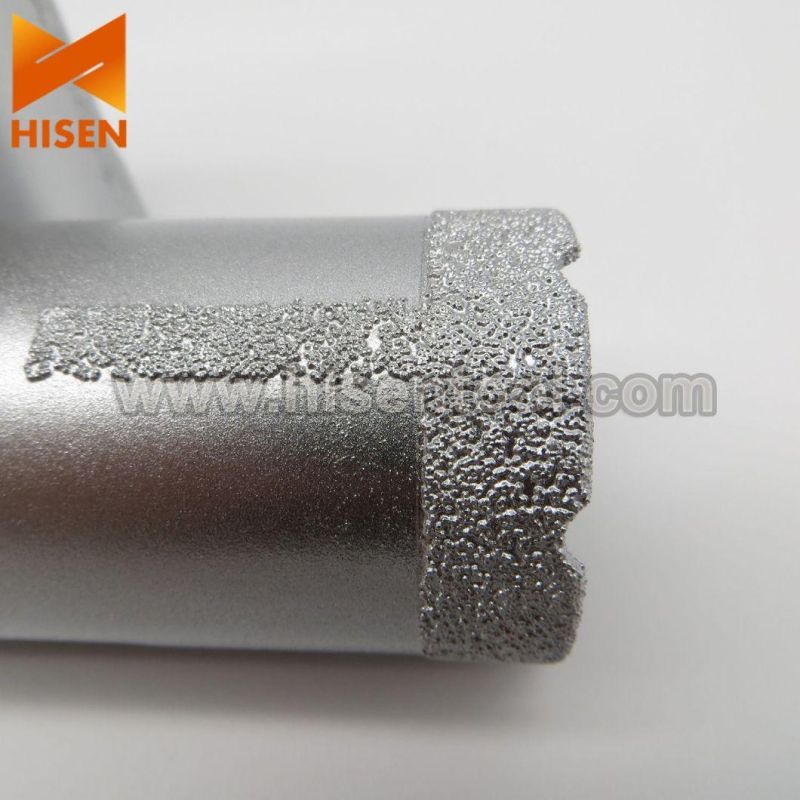 1 3/8" Vacuum Brazed Core Drill Bits for Marble with 2 Side Protection