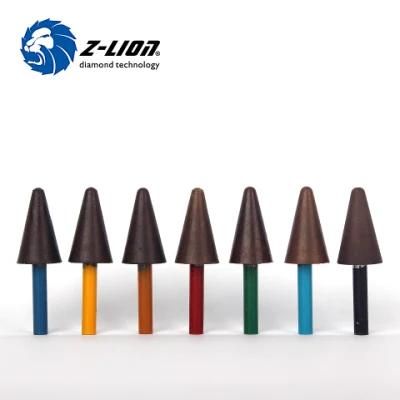 High Effciency Resin Diamond Tool Grinding Burrs Stone Glass Polishing Point