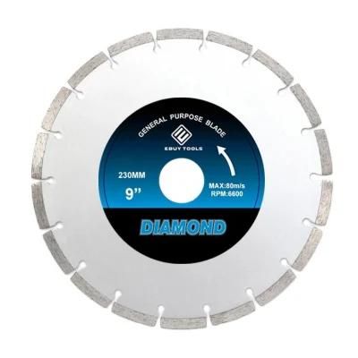 Ebuy Tools 180 230mm Circular Segmented Diamond Saw Blade Dry Cutting Disc for Granite Cutting