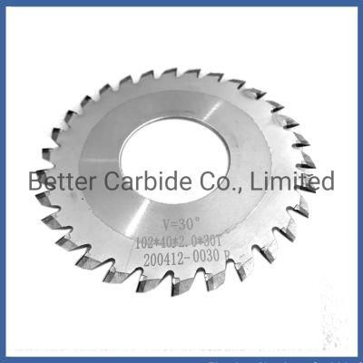 K20 Cemented Carbide Saw Blade - Tungsten Blade for PCB V Scoring