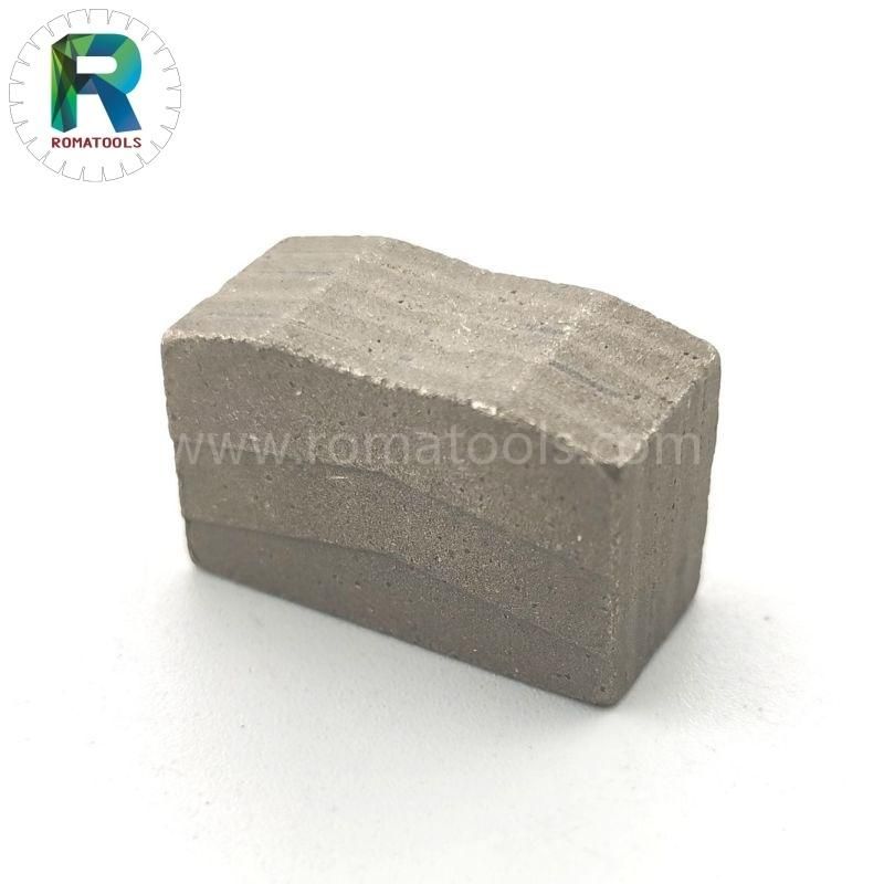 Romatools 2500mm Granite Segments 24X11.5/10.5X15mm 140PCS/Set for India Market